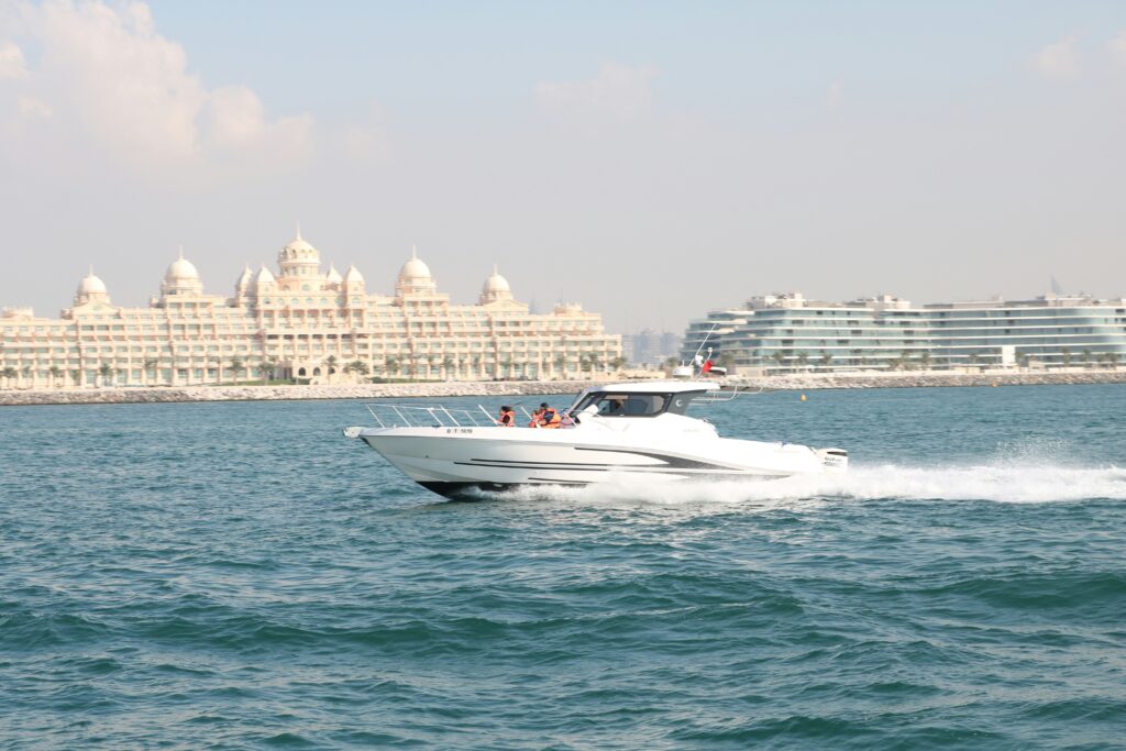 Cruise Trip Dubai Marina A Boat in Cruise Trip Dubai Marina