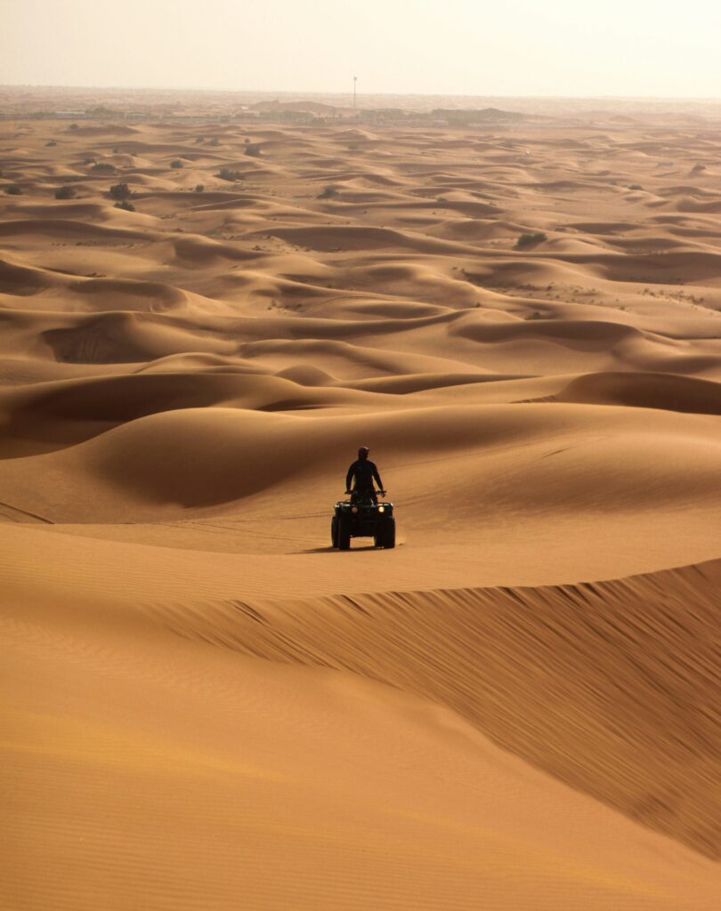 A Bugy in Desert Safari Dubai
