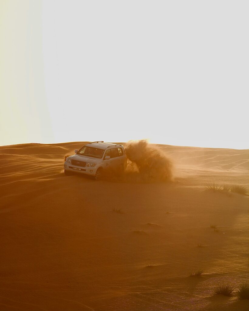 A Jeep in Arabian Tours Dubai