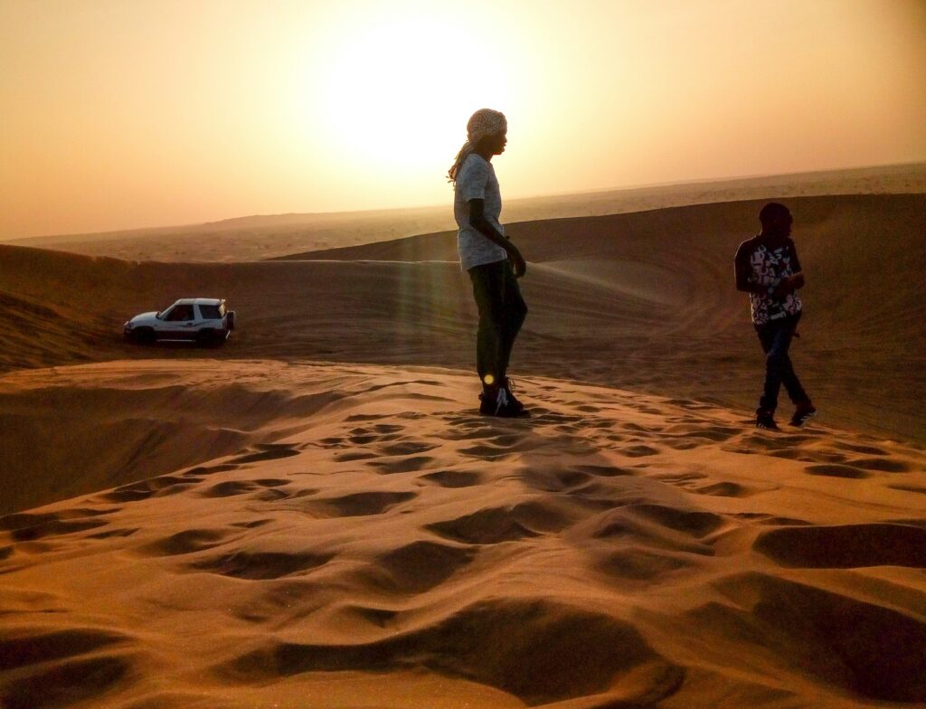 Best Dubai Ticket Offers Couple in Desert Best Dubai Ticket Offers