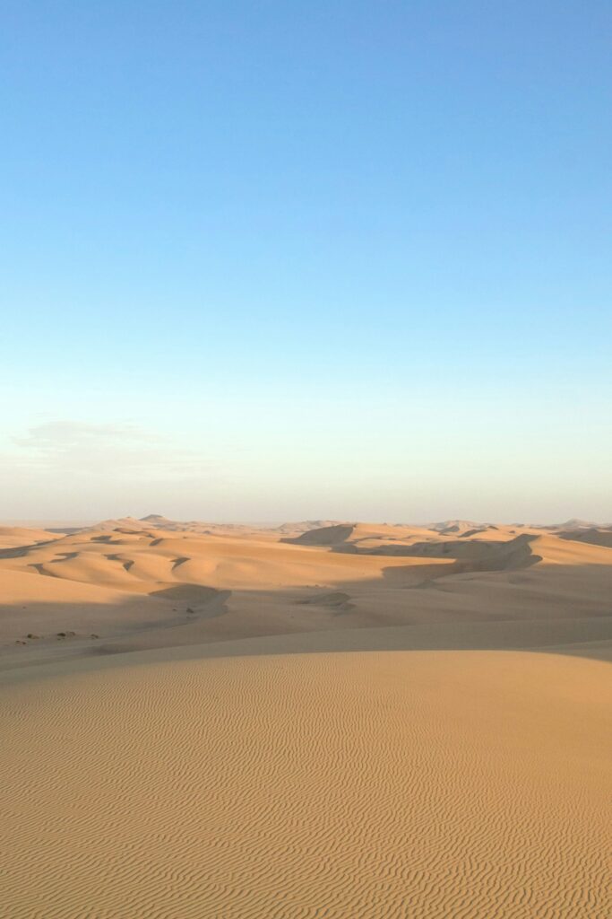 Dubai Woestijn Desert in Dubai Woestijn
