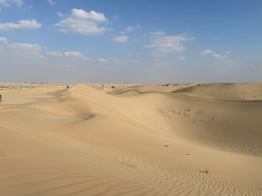Desert in Dubai Woestijn
