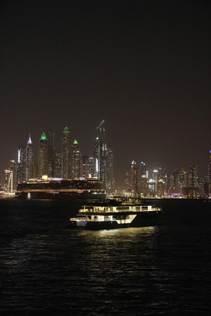 A Yoart in Sea Experience Luxury Tours in Dubai