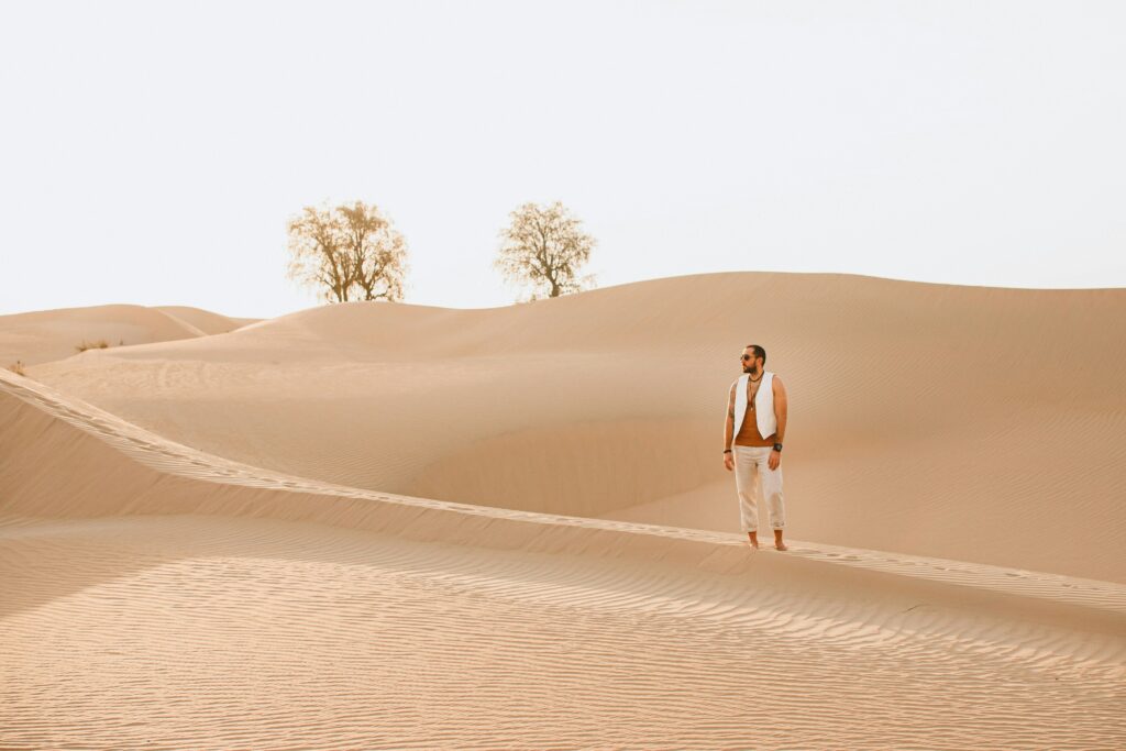 Private Desert Safari in Dubai A Tourist in Desert Private Desert Safari in Dubai