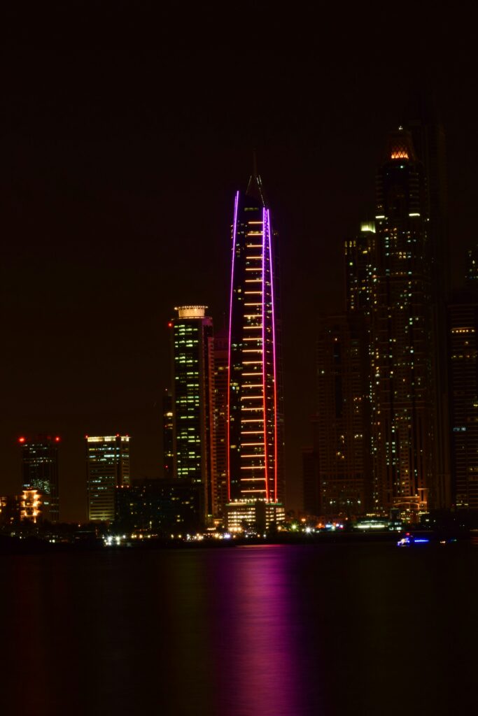 Boady of Water Beside Building Tourism Companies in Abu Dhabi
