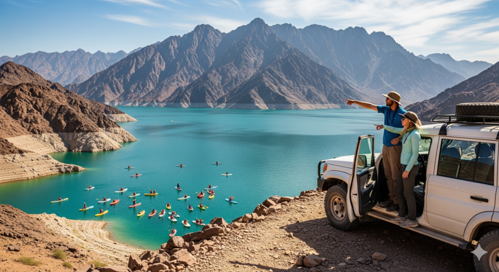 Experience breathtaking mountain views and lake activities with Maverick Safari UAE on the ultimate Hatta Day Trip from Dubai.
