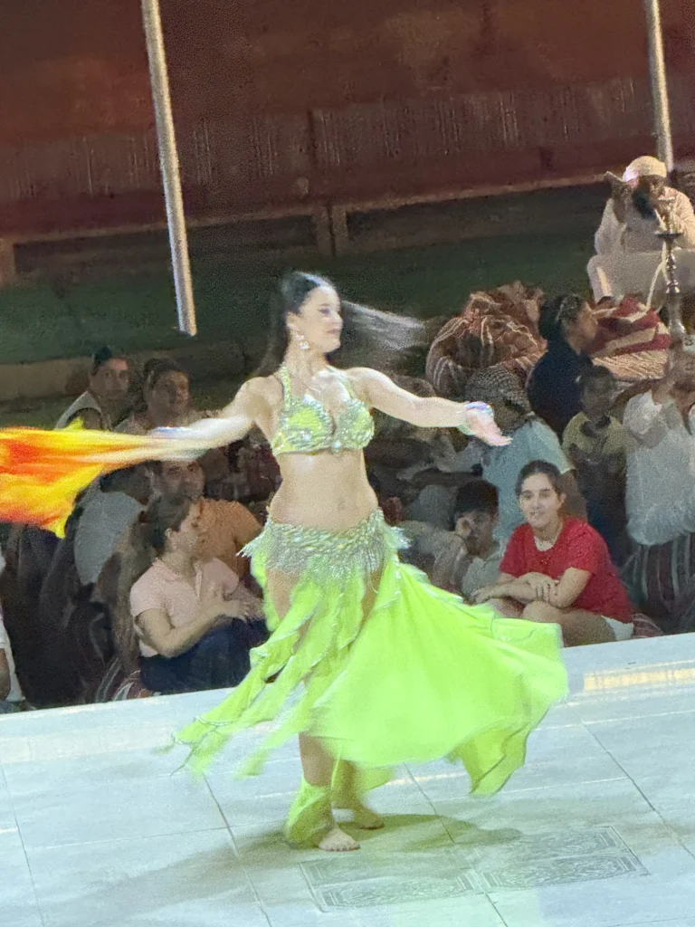 a belly dancer